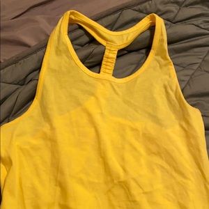 Yellow Racerback Tanktop